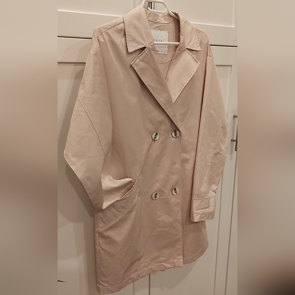 Yaya double breasted blush coat - Picture 2 of 8